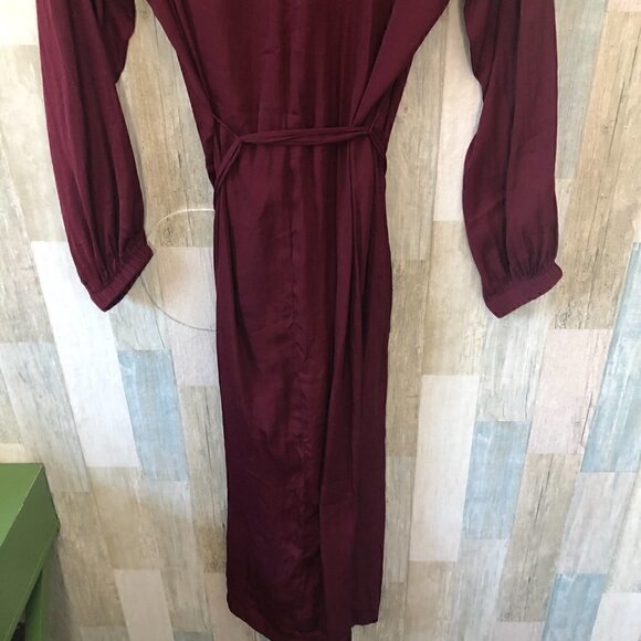 Gap Zen Peasant Midi Dress - NWT's - Picture 9 of 12